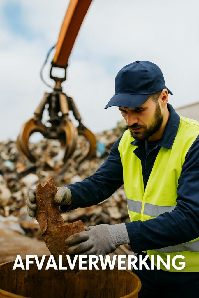 Voor aanpakkers in de afvalverwerking vind je een prima baan via de PolderKracht Groep