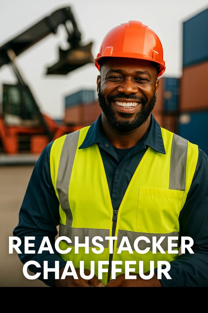 Deskundig en verantwoord werk als Reachstacker